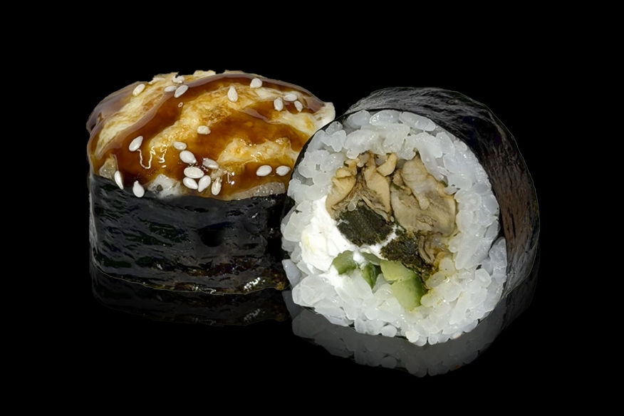 Запеченная Фила с мидиями