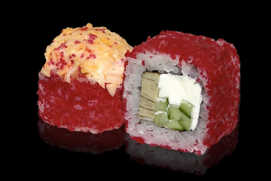 Запеченная Калифорния с крабом