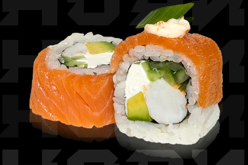 Креветочный Аво-лосось