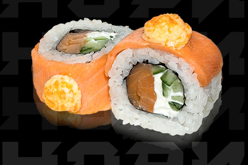 Запечённый дабл лосось