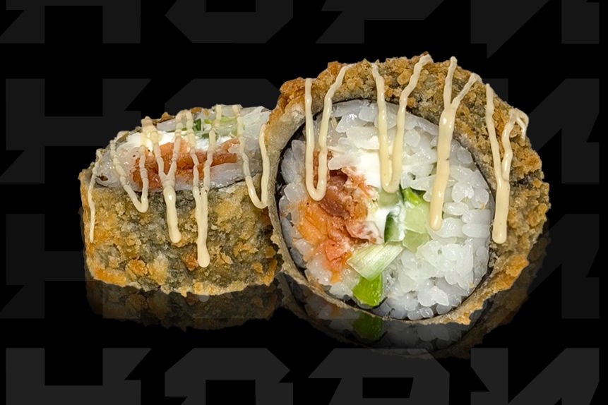 Темпура жареный лосось