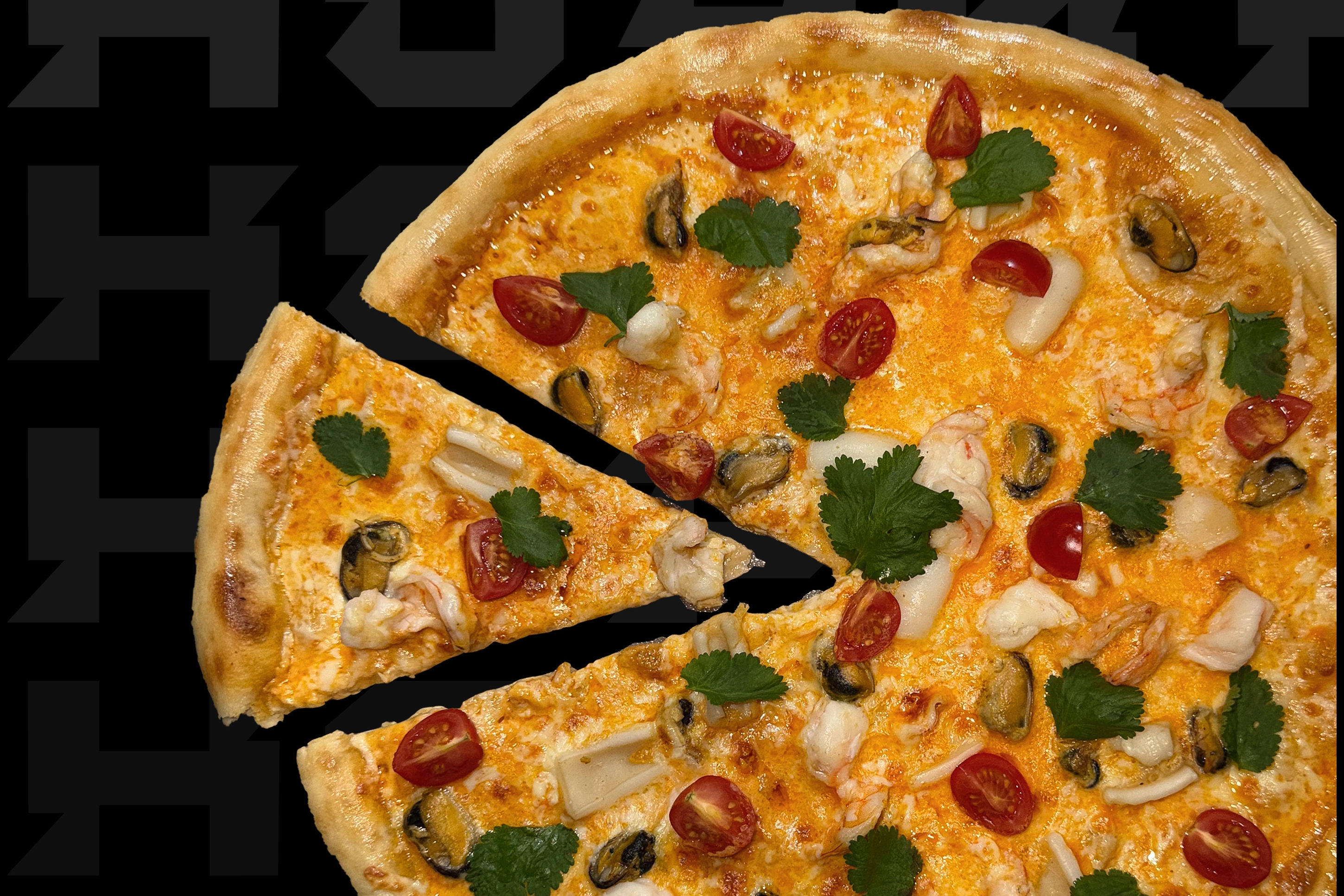 Пицца «Том ям» 30см