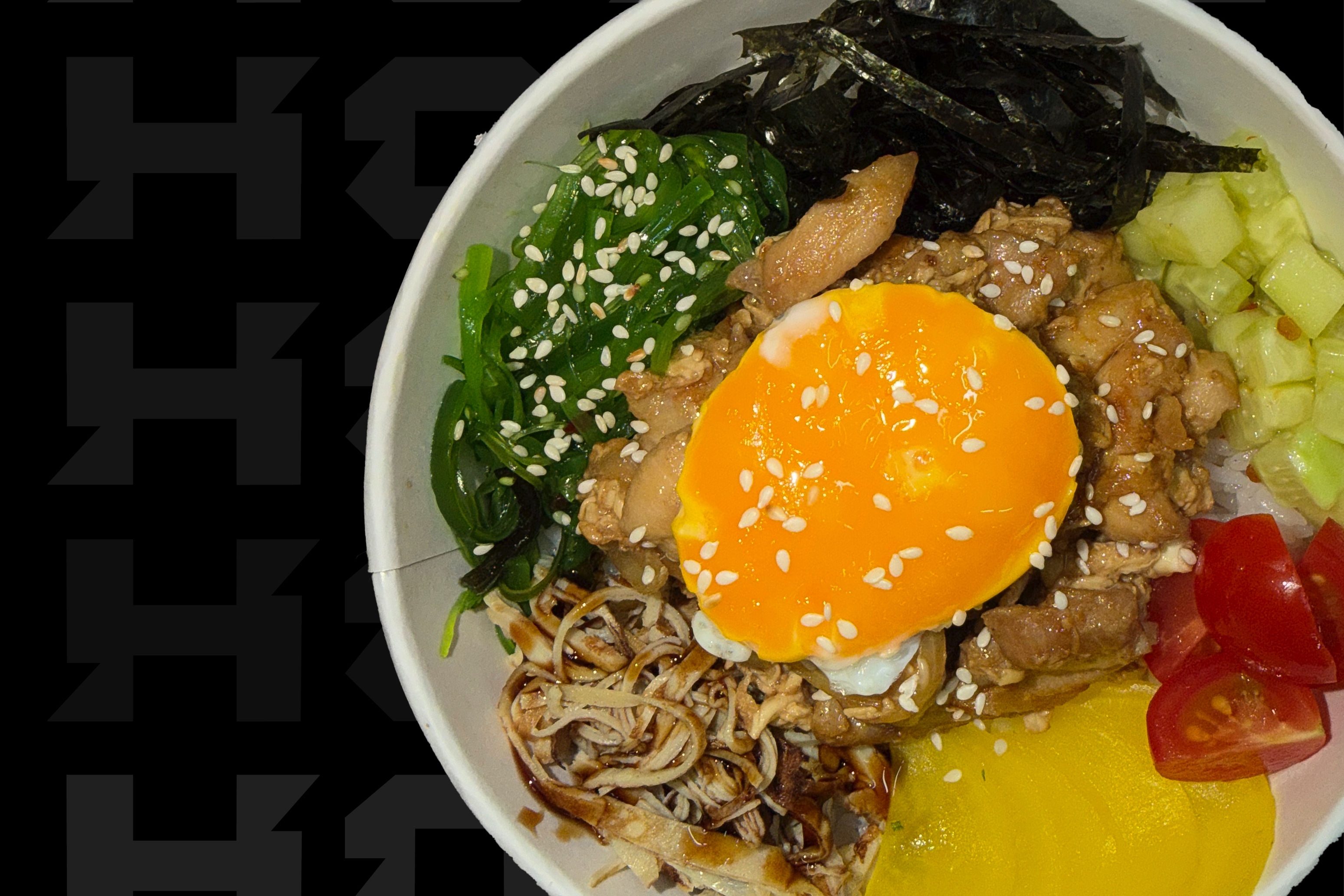 Поке с курицей